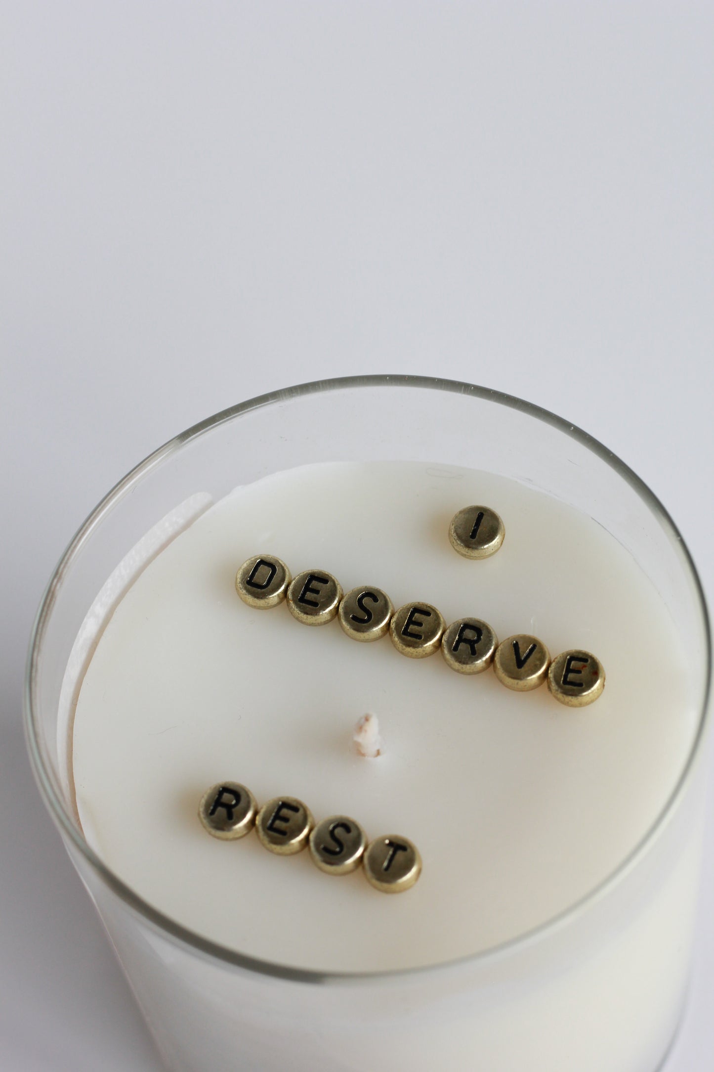 Amethyst Hidden Message Candle