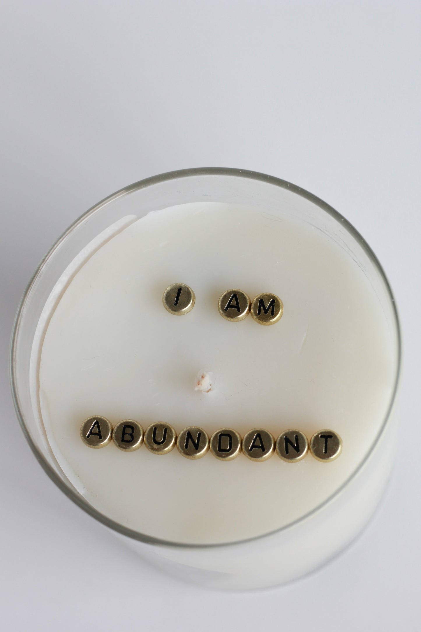 Citrine Hidden Message Candle