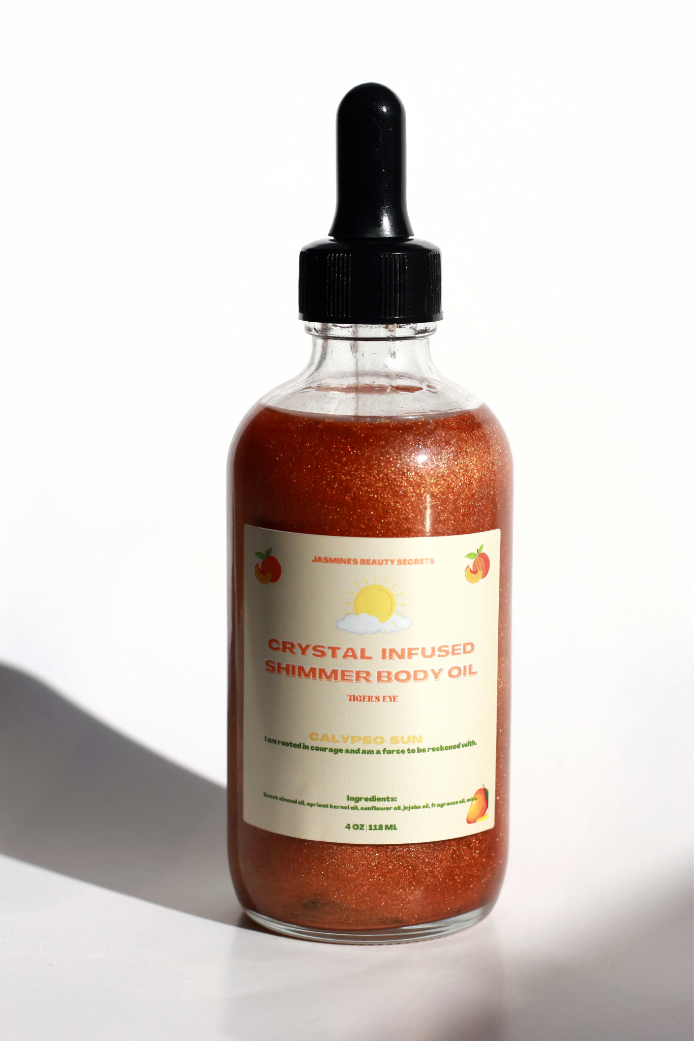 Tiger's Eye Infused Shimmer Body Oil